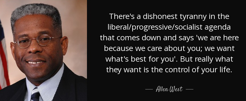Allen West on progressivism